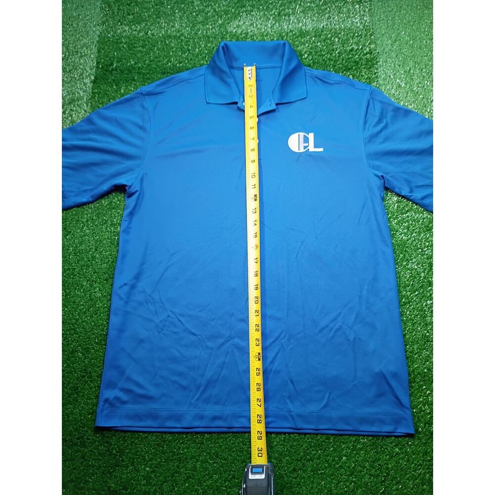 Nike Dri-FIT Men's Polo Shirt Blue Century 21 Logo - Picture 2 of 6
